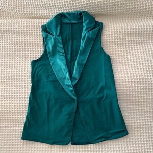 Teal Sleeveless Vest